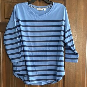Vineyard Vines Blue Striped Top